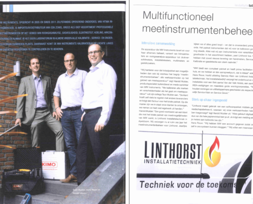 Linthorst prijst Gereedschapbeheer.nl in vakblad Intalatietotaal